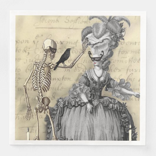 Masquerade Ball Servet (Voorkant)