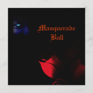Masquerade Ball-uitnodigingen Kaart