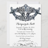 Masquerade Ball-uitnodigingen Kaart (Voorkant)
