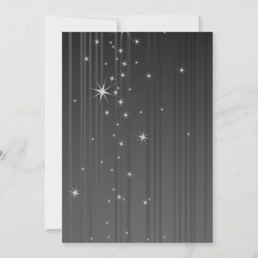 Masquerade Ball Wedding Uitnodiging (Achterkant)