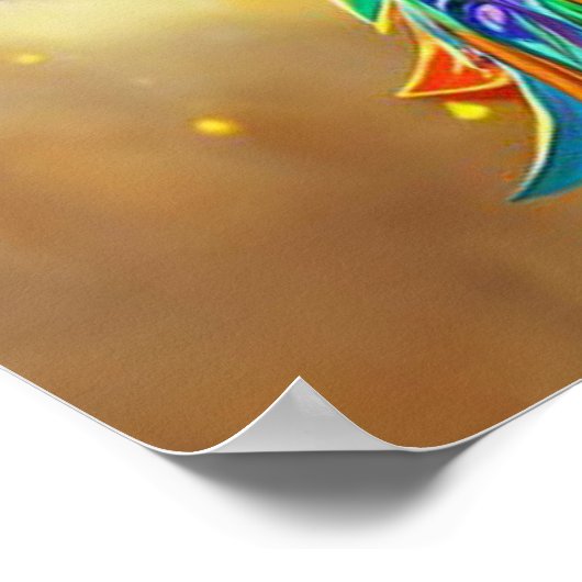 Masquerade Ball Wolf Poster (Hoek)