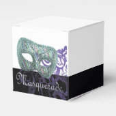 Masquerade Bedankdoosjes (Voorkant Zijde)