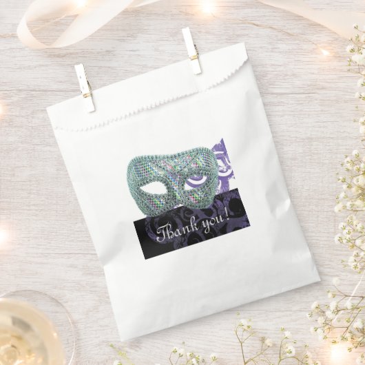Masquerade Bedankzakje (Geknipt)