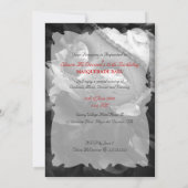 Masquerade Birthday Ball Costume Party Uitnodiging (Achterkant)