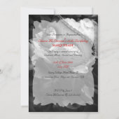 Masquerade Birthday Ball Costume Party Uitnodiging (Achterkant)