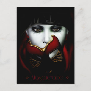 Masquerade Briefkaart