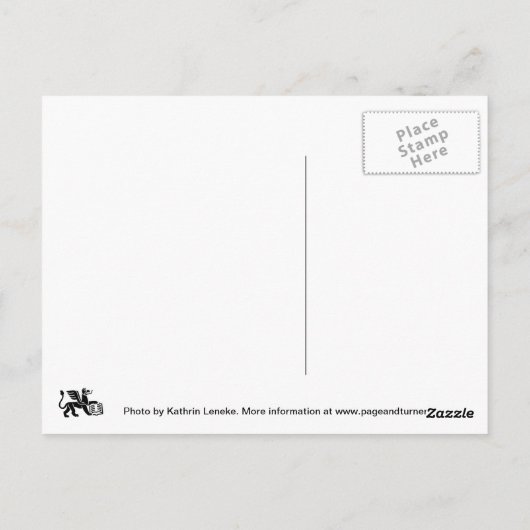 Masquerade Briefkaart (Achterkant)