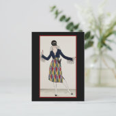 Masquerade Briefkaart (Staand voorkant)