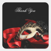 Masquerade Carnaval Label (Voorkant)