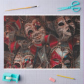 Masquerade Carnival Costume Mask 13 Decoupage Tissuepapier (Craft)