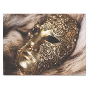 Masquerade Carnival Costume Mask 17 Decoupage Tissuepapier