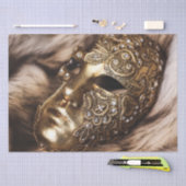 Masquerade Carnival Costume Mask 17 Decoupage Tissuepapier (Craft)