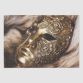 Masquerade Carnival Costume Mask 17 Decoupage Tissuepapier (Voorkant)