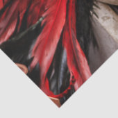 Masquerade Carnival Costume Mask 19 Decoupage Tissuepapier (Detail)