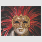 Masquerade Carnival Costume Mask 19 Decoupage Tissuepapier (Voorkant)