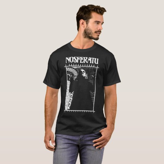 Masquerade Clan Nosferatu Retro Essential T-Shirt (Voorkant volledig)