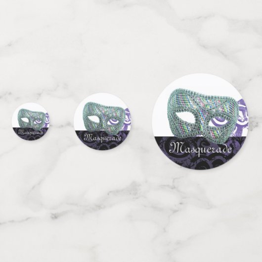 Masquerade Confetti (Achterkanten)