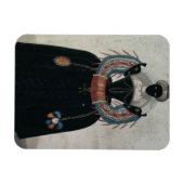 Masquerade costume in de stijl van Henri III (colo Magneet (Horizontaal)