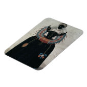 Masquerade costume in de stijl van Henri III (colo Magneet (Linkerzijde)