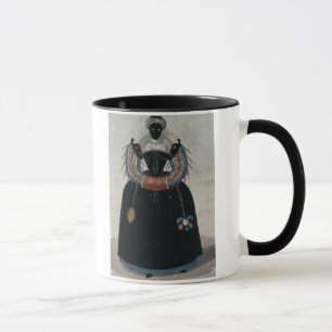 Masquerade costume in de stijl van Henri III (colo Mok