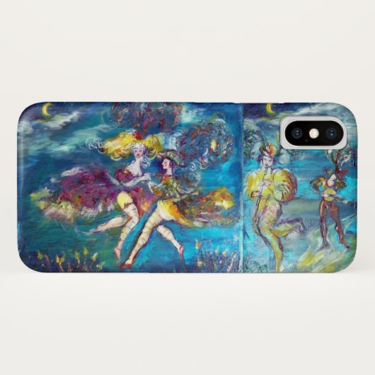 MASQUERADE DANCED EN MUZIEK IN DE NACHT Case-Mate iPhone CASE (Achterkant (horizontaal))