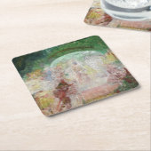 Masquerade door James Ensor (1889) Kartonnen Onderzetters (Schuin)