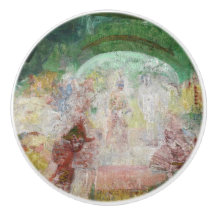 Masquerade door James Ensor (1889)