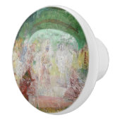 Masquerade door James Ensor (1889) Keramische Knop (Rechts)