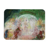 Masquerade door James Ensor (1889) Magneet (Horizontaal)