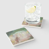 Masquerade door James Ensor (1889) Stenen Onderzetter (Zijkant)