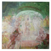 Masquerade door James Ensor (1889)