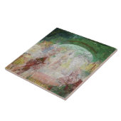 Masquerade door James Ensor (1889) Tegeltje (Zijkant)