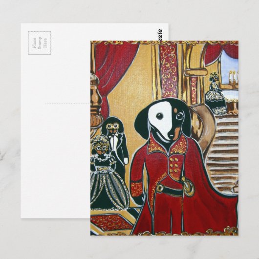 MASQUERADE DOXIE BRIEFKAART (Voorkant / Achterkant)