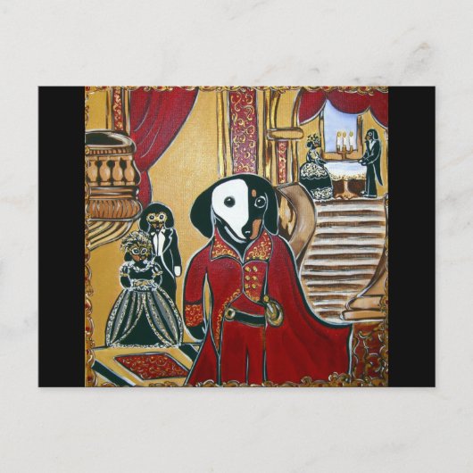 MASQUERADE DOXIE BRIEFKAART (Voorkant)