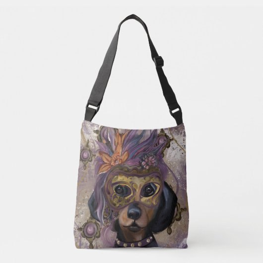 MASQUERADE DOXIE KUNST CROSSBODY TAS (Voorkant)