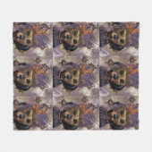 MASQUERADE DOXIE  KUNST      FLEECE DEKEN (Voorkant (Horizontaal))