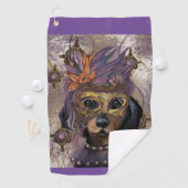 MASQUERADE DOXIE  KUNST      GOLFHANDDOEK (Insitu)