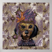 MASQUERADE DOXIE  KUNST      POSTER (Voorkant)