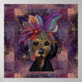 MASQUERADE DOXIE KUNST POSTER (Voorkant)