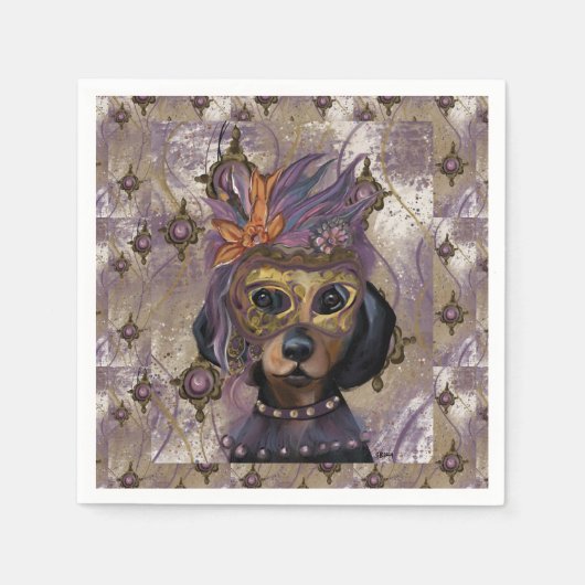 MASQUERADE DOXIE  KUNST      SERVET (Voorkant)