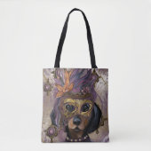 MASQUERADE DOXIE  KUNST      TOTE BAG (Voorkant)