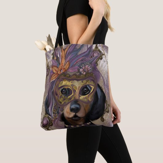 MASQUERADE DOXIE  KUNST      TOTE BAG (Dichtbij)
