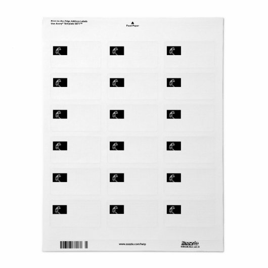 Masquerade Etiket (Full Sheet)