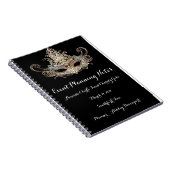 Masquerade Event Planner Notes Notitieboek (Rechterzijde)