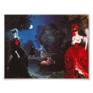 Masquerade Foto Afdruk