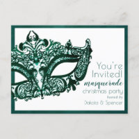 Masquerade Groen Masker | Mardi Gras Kerstfeest
