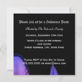 Masquerade Halloween Party roze Blauwgroen maskers Kaart (Achterkant)