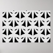 Masquerade in het zwart en zilver poster (Voorkant)