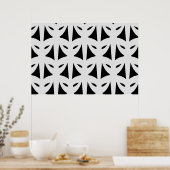 Masquerade in zwart en zilver poster (Keuken)