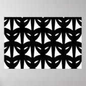 Masquerade in zwart-wit poster (Voorkant)